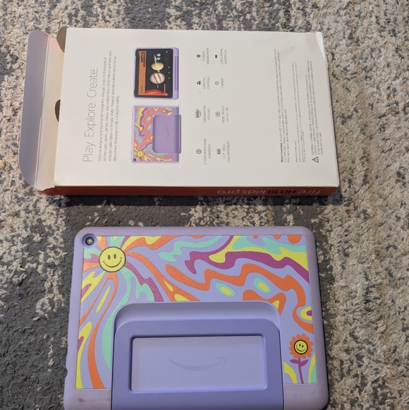 Amazon Fire HD 10.1" Kids Tablet -  Purple - Picture 7 of 7